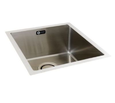 CARRON PHOENIX DECA 105 INSET/UNDERMOUNTED POLISHED STAINLESS STEEL SINK, 127.0442.745